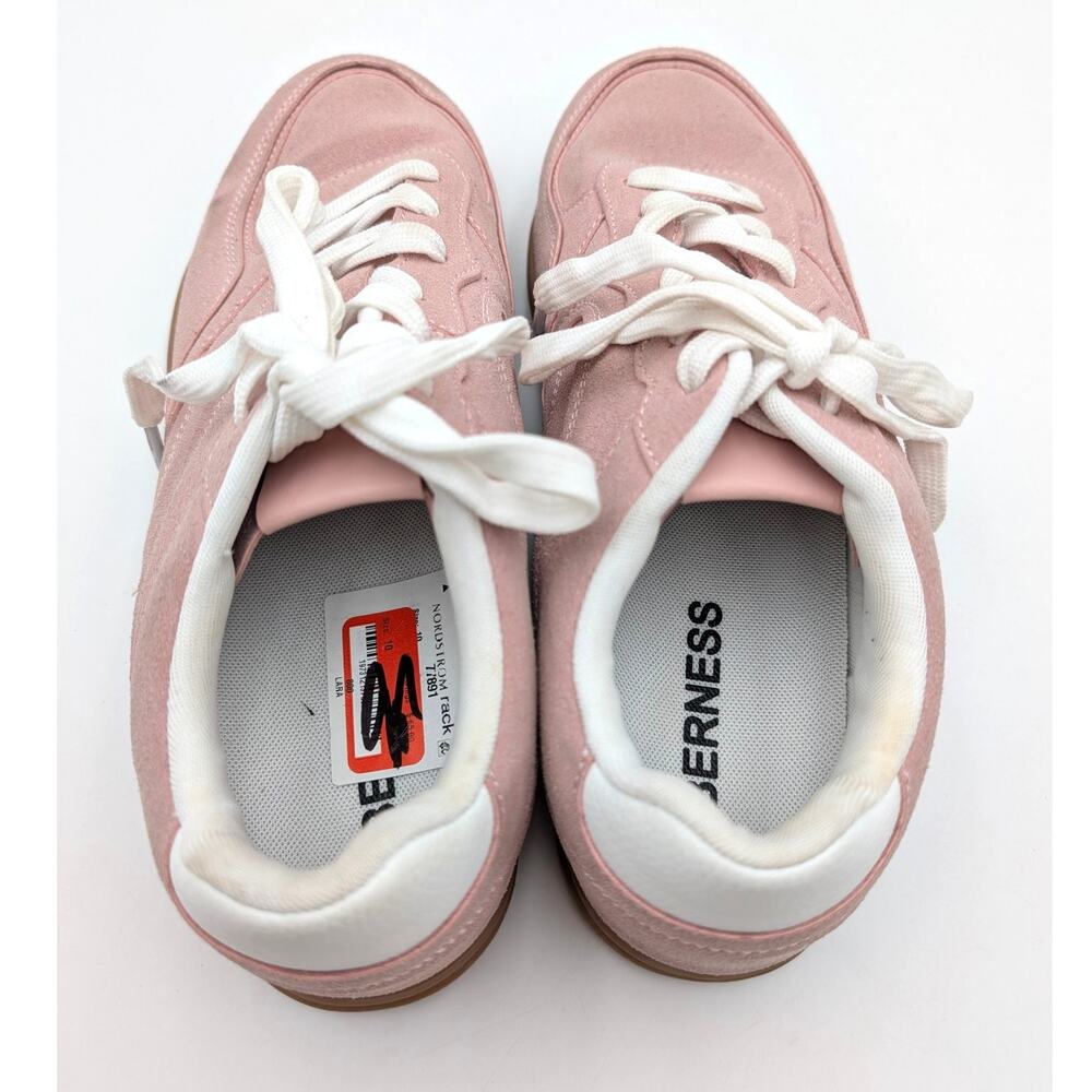 Berness Lara Low Top Sneakers Shoes Round Toe Women's Pink Size US10 EU40.5 - Picture 6 of 11